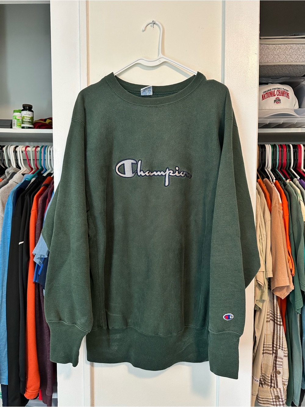 Champion Reverse Weave Embroidered Sweatshirt